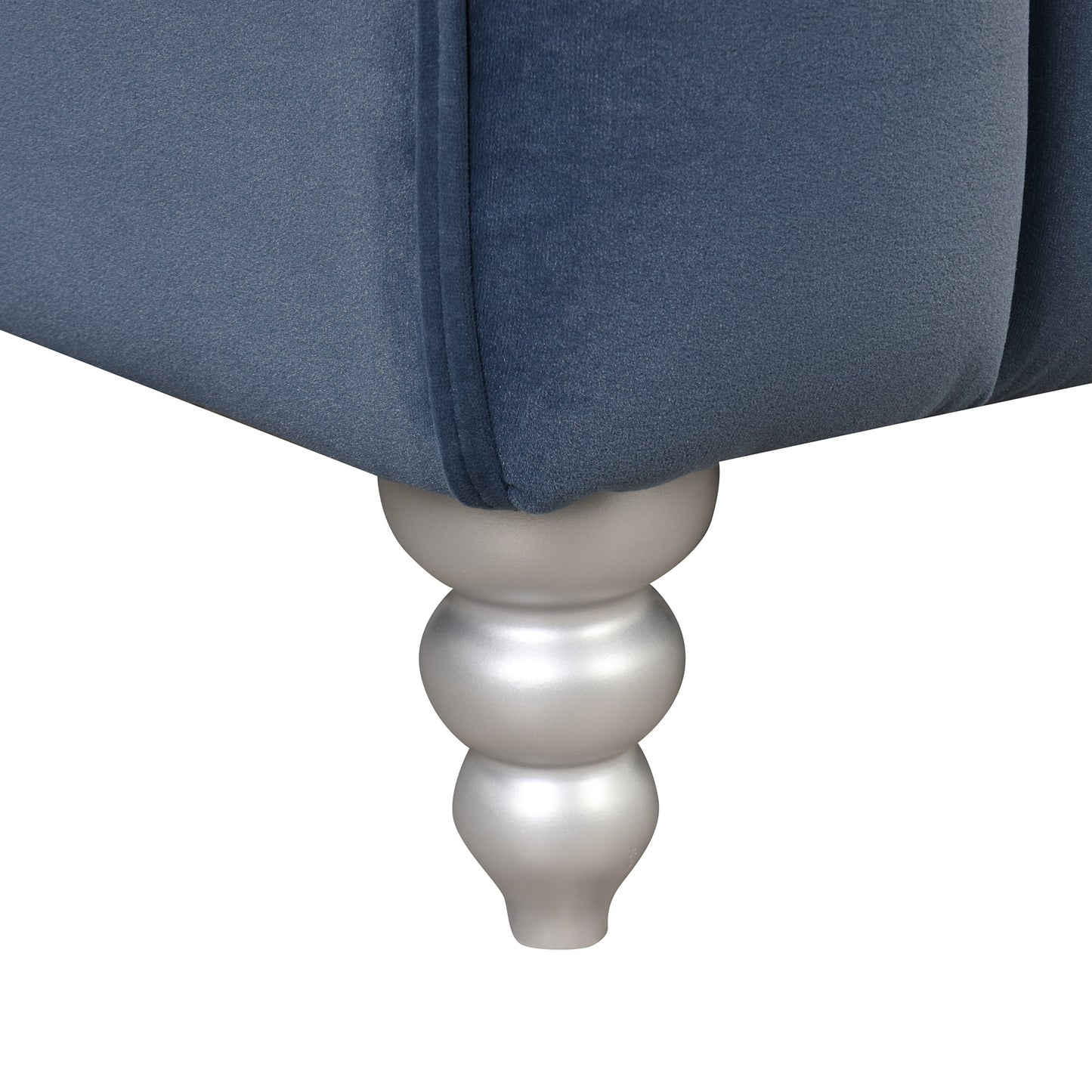 zuli 3-piece sofa set, blue