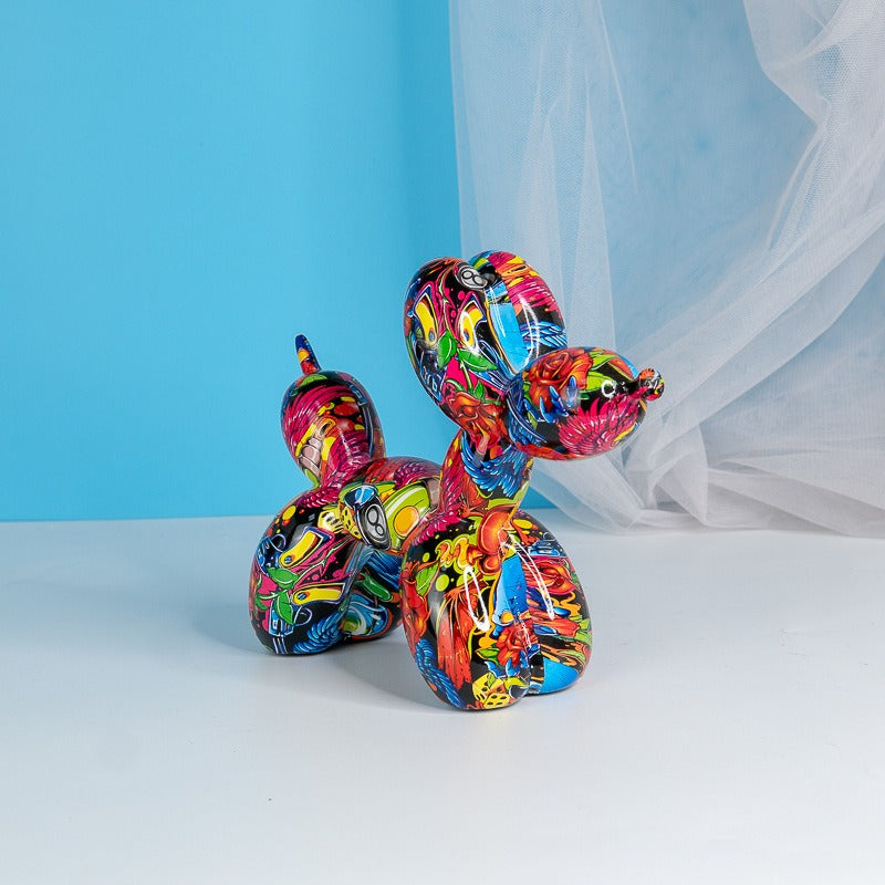 balloon dog resin ornaments