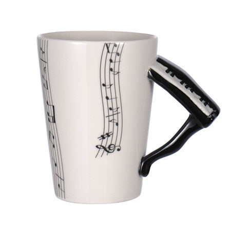 guitar ceramic cup- multistyles