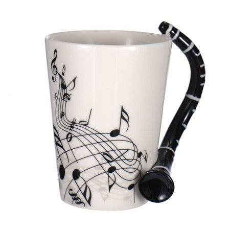 guitar ceramic cup- multistyles