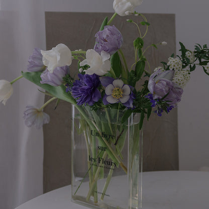 Acrylic Flower Transparent Vase