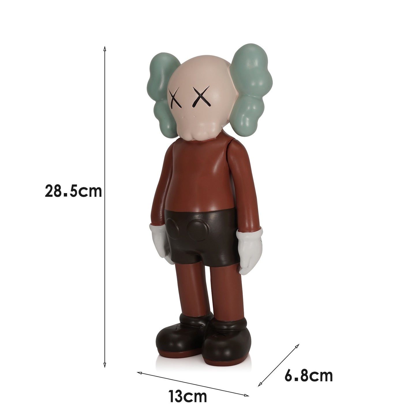 standing bear resin home decoration