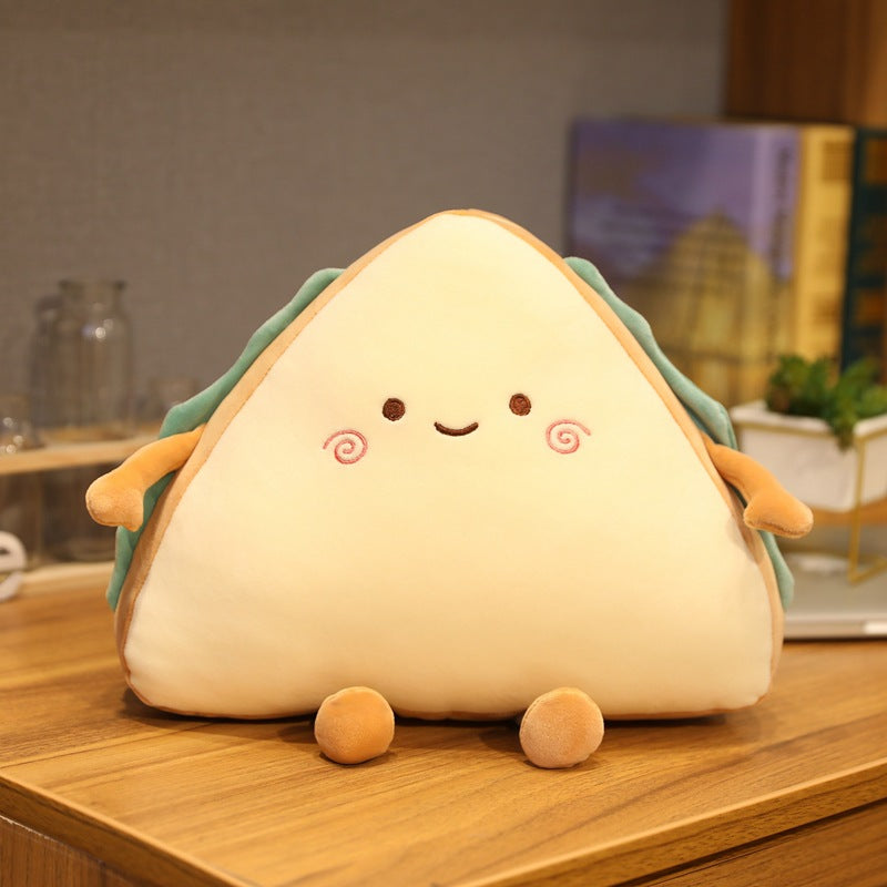 sandwich plush pillow cushion – fun novelty food pillow