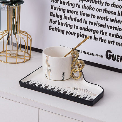 Music/Piano Mug Set