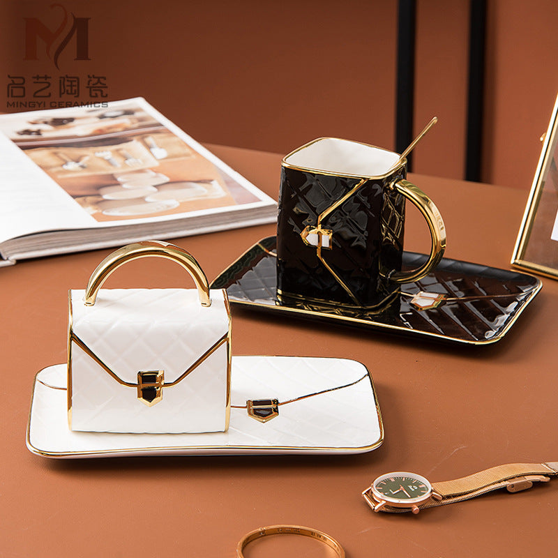 ceramic saucer & mug- multistyles