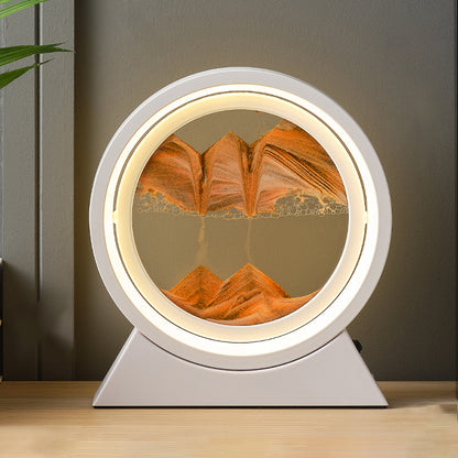 Flowing Sand Hourglass Lamp, Multi Styles/Colors