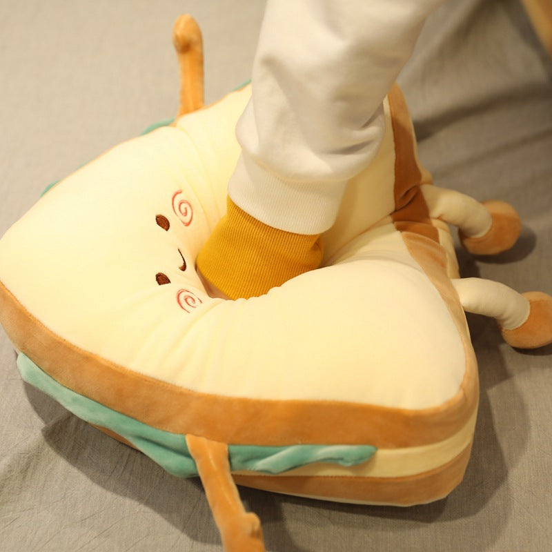sandwich plush pillow cushion – fun novelty food pillow