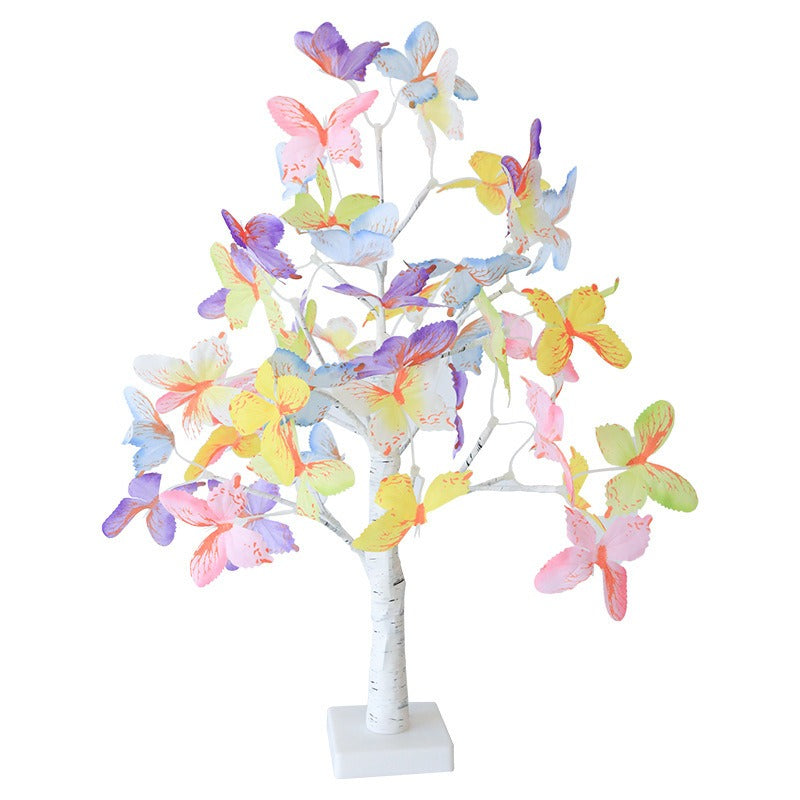 fashion colorful led rose flower tree lamp – vibrant statement lighting