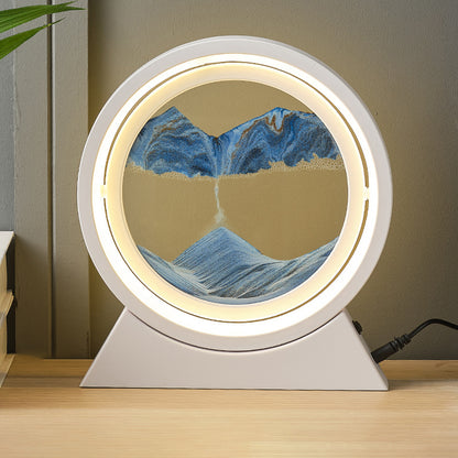 Flowing Sand Hourglass Lamp, Multi Styles/Colors
