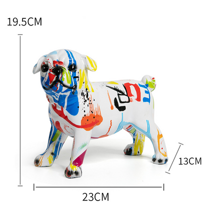 European style chihuahua ornaments
