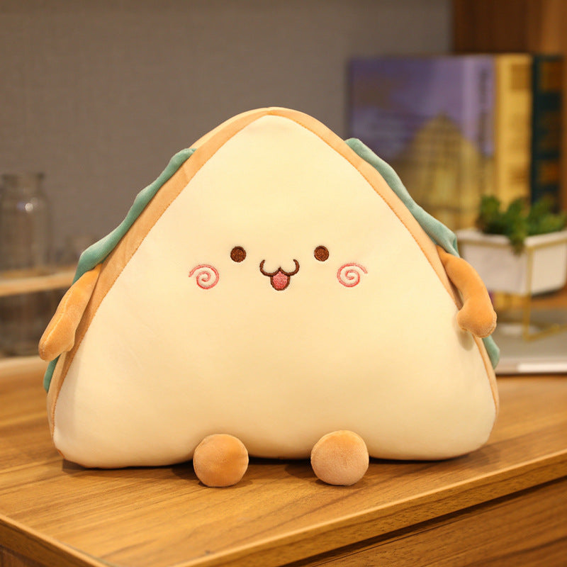 sandwich plush pillow cushion – fun novelty food pillow