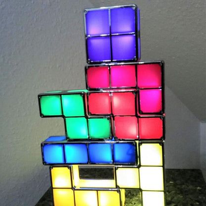 Tetris 3D Night Lamp