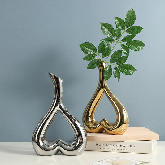 Love Ceramic Vase
