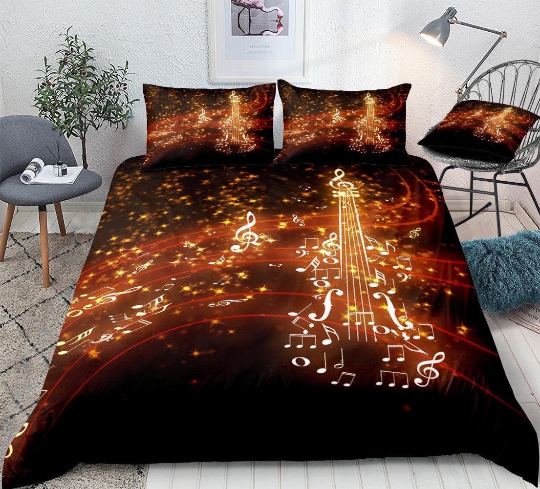 3d note home textiles quilt cover- multistyles