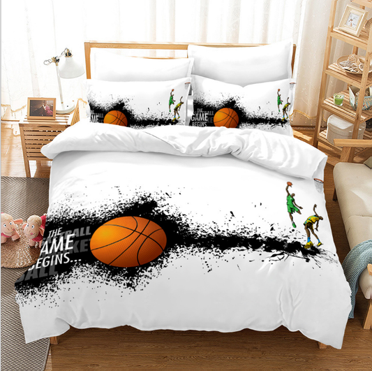 3D Basketball Quilt Cover- Multistyles