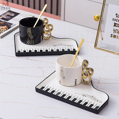 Music/Piano Mug Set