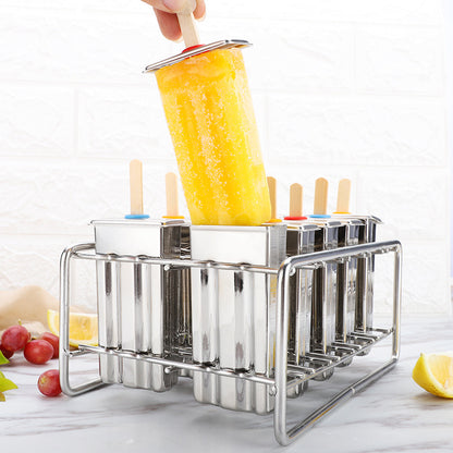 Stainless Steel Ice Cream & Ice Pop Mold – Make Homemade Frozen Treats