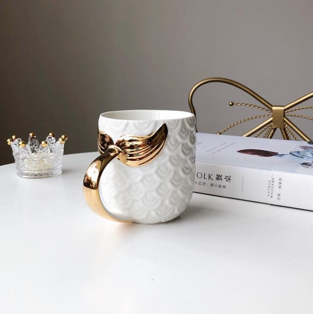 beauty mermaid mug