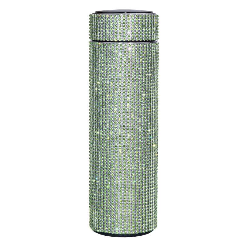 smart diamond thermos water bottle