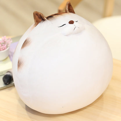 Egg Cat Doll Plush Pillow – Adorable Novelty Cushion