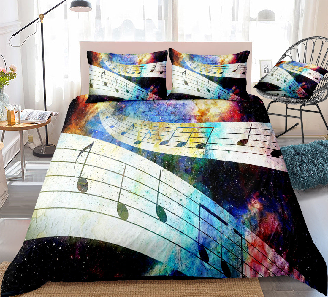 3d note home textiles quilt cover- multistyles