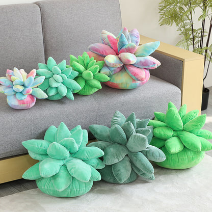 Succulent Plant Pillow Plush Cushions