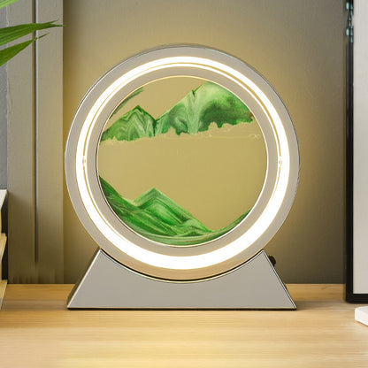 Flowing Sand Hourglass Lamp, Multi Styles/Colors