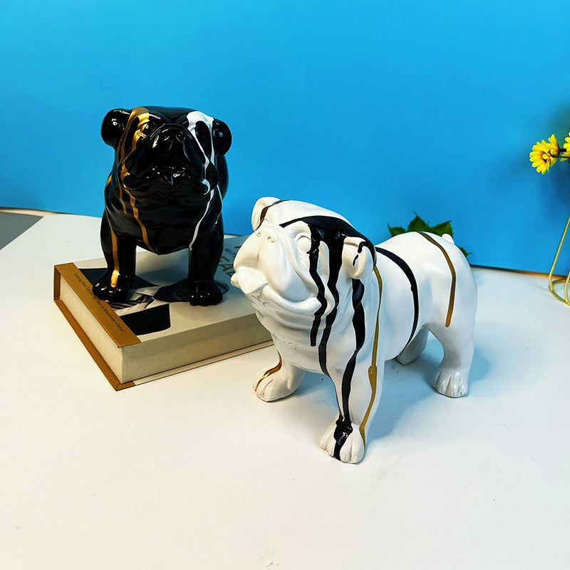 walking dog ornament- multicolors