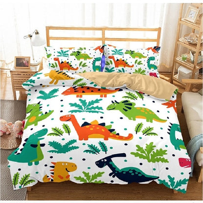 Dinosaur Patterns Bedding Set