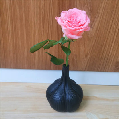 Minimalist geometric allicin vase