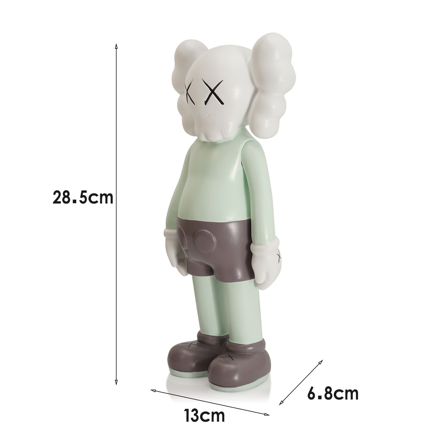 standing bear resin home decoration