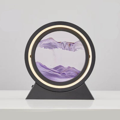 Flowing Sand Hourglass Lamp, Multi Styles/Colors