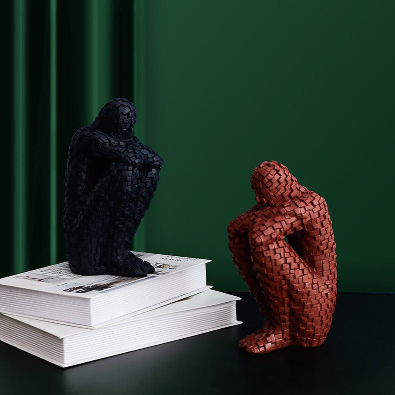 luxury study figure ornaments