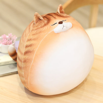 Egg Cat Doll Plush Pillow – Adorable Novelty Cushion