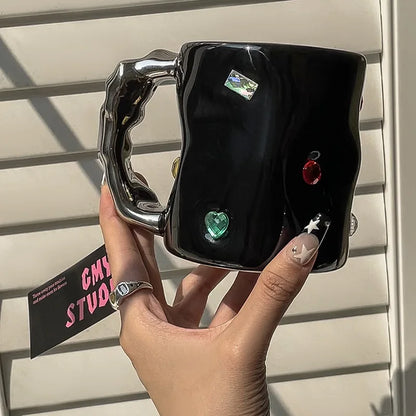 Luxury Gem Cup – Dazzling Crystal Drinkware