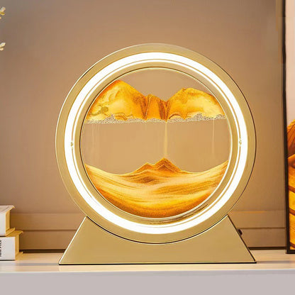 Flowing Sand Hourglass Lamp, Multi Styles/Colors