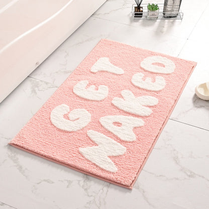 "Get Naked" Bathroom Mat