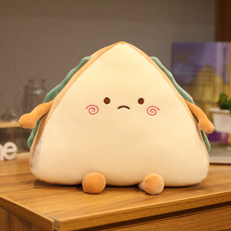 sandwich plush pillow cushion – fun novelty food pillow