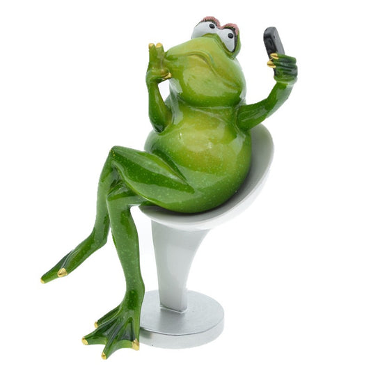 Sitting Frog Ornament