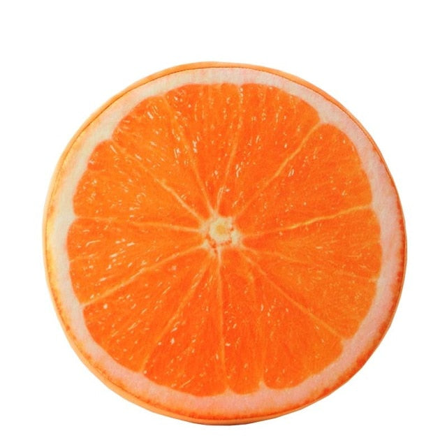cute 3d fruit plush cushions – fun novelty pillows (multistyles)