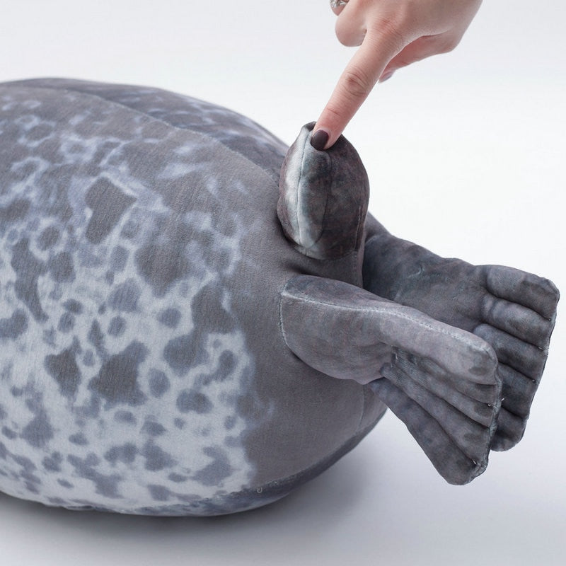 3d novelty seal plush toy cushion – adorable animal pillow
