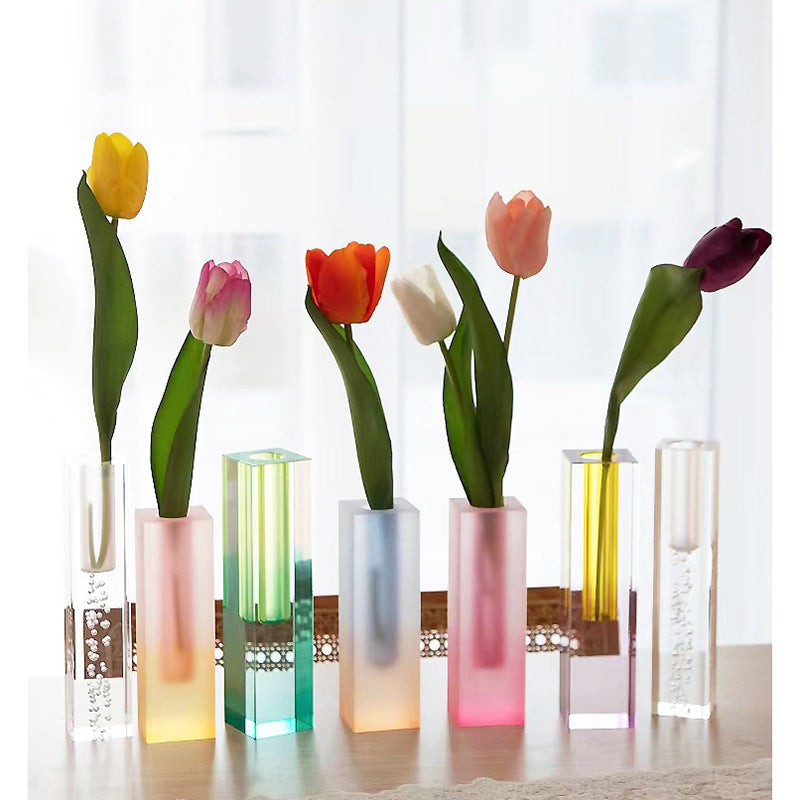 simple nordic ins acrylic vase