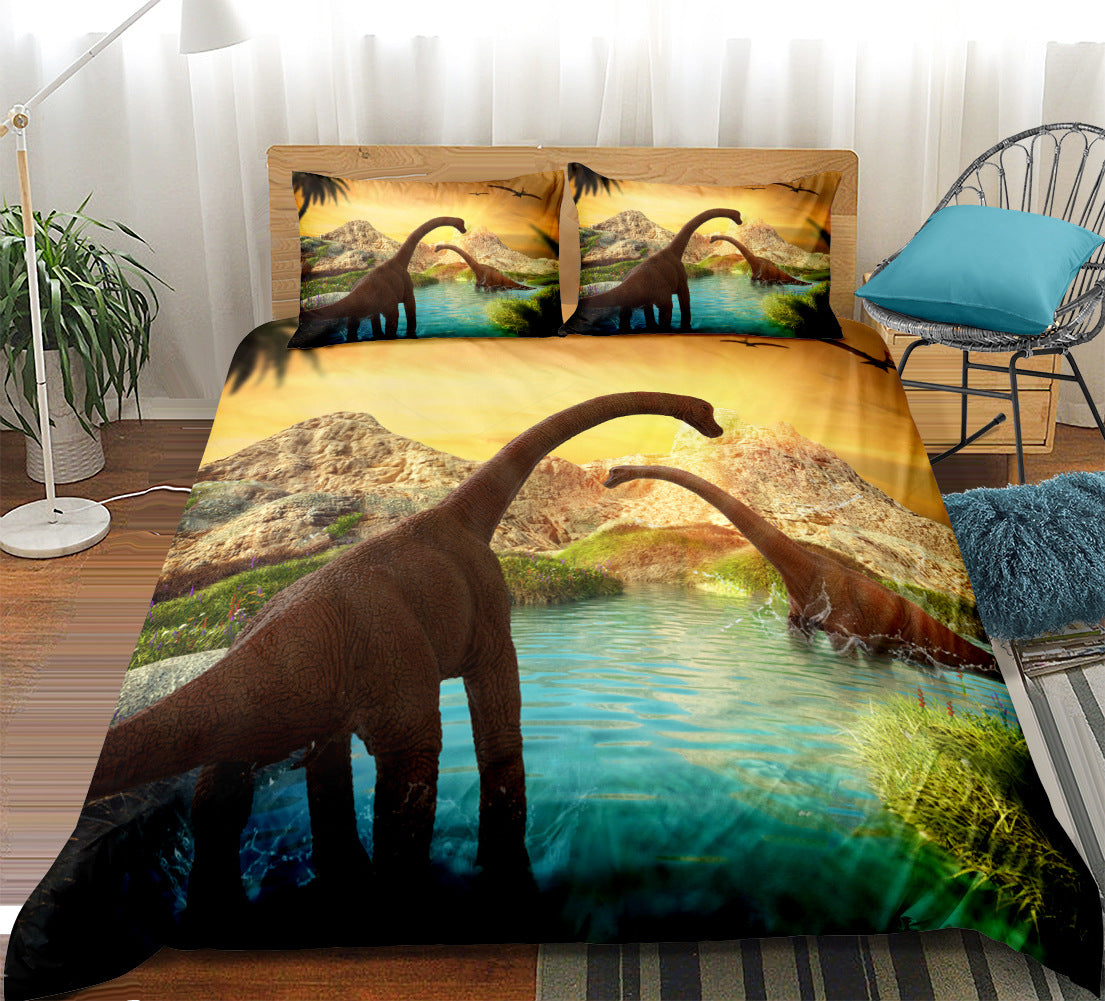 3d dinosaur quilt cover- multistyles