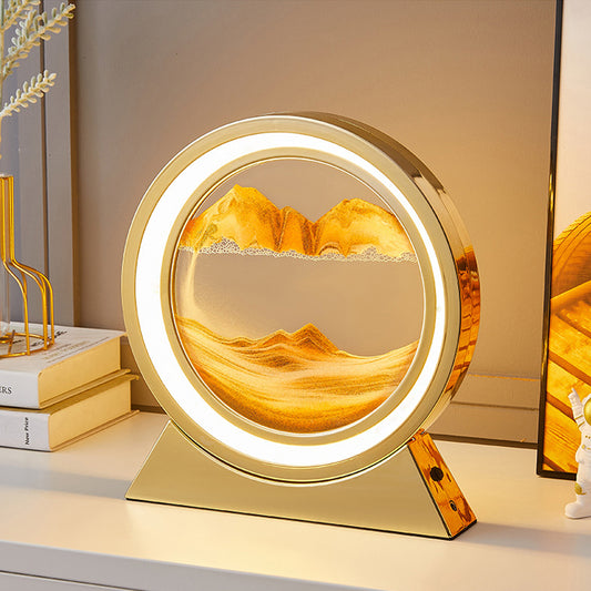 Flowing Sand Hourglass Lamp, Multi Styles/Colors