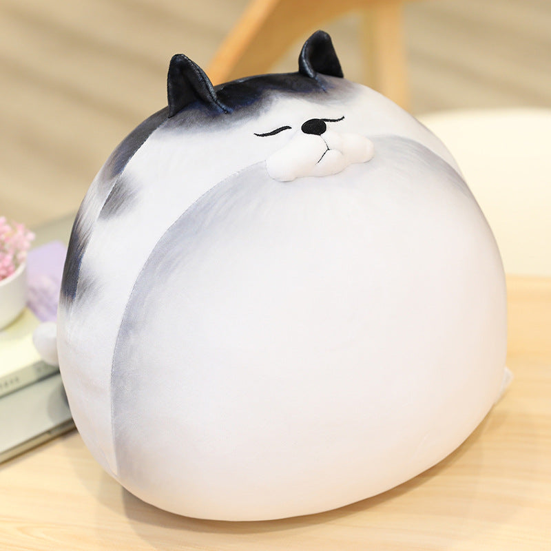 egg cat doll plush pillow – adorable novelty cushion