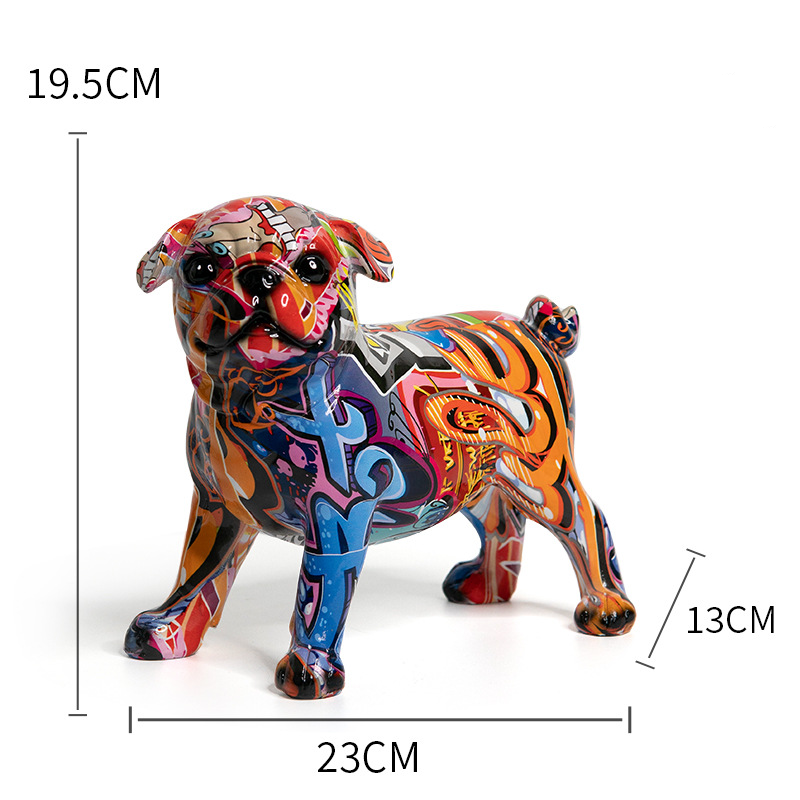 european style chihuahua ornaments