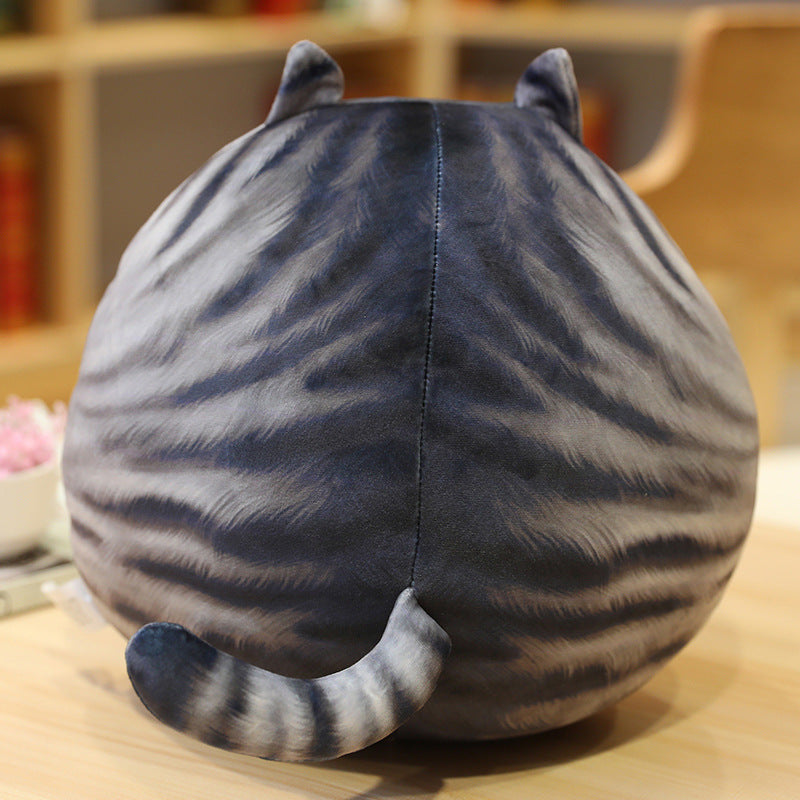 egg cat doll plush pillow – adorable novelty cushion