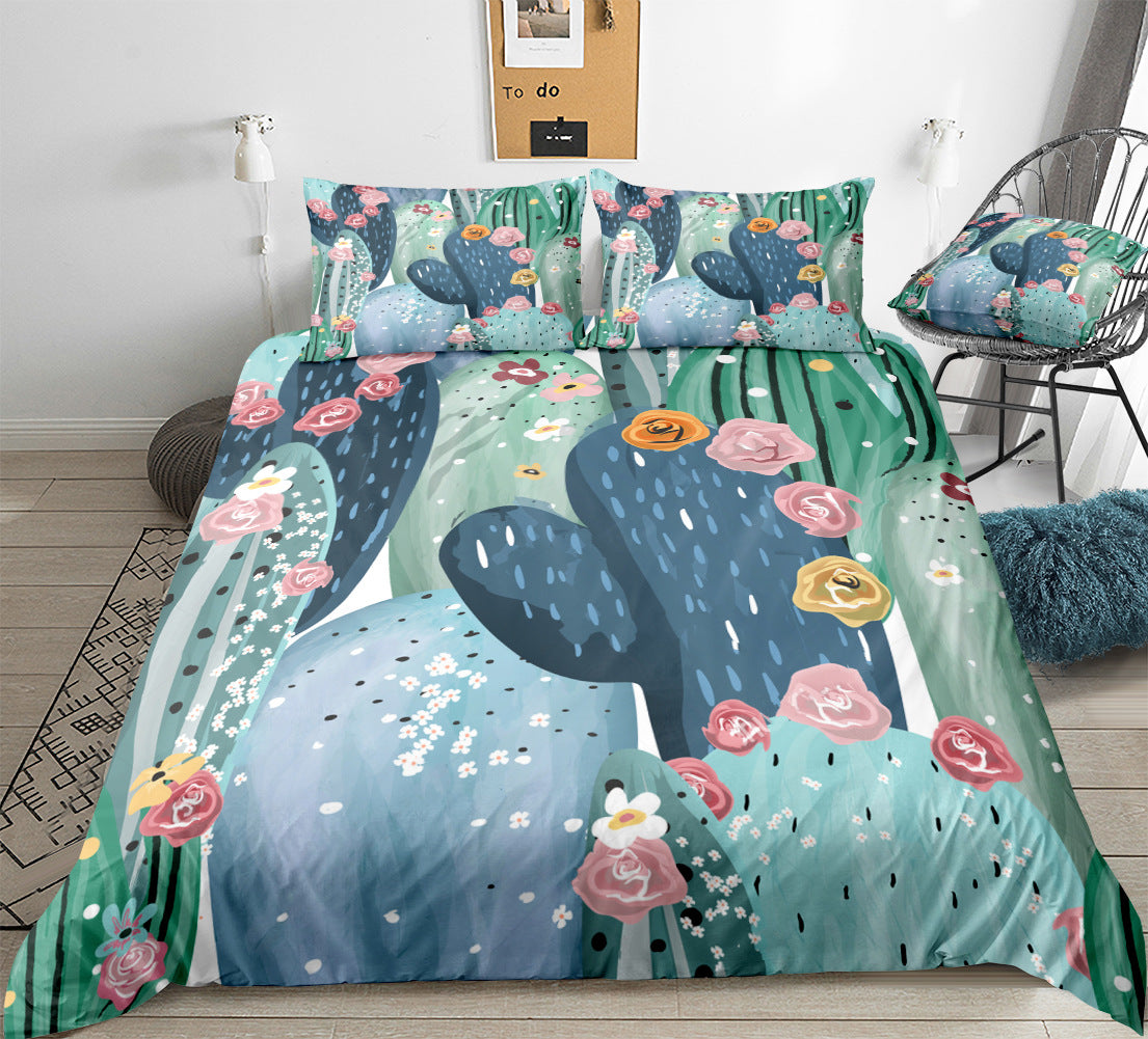cactus succulent bedding set- multistyles