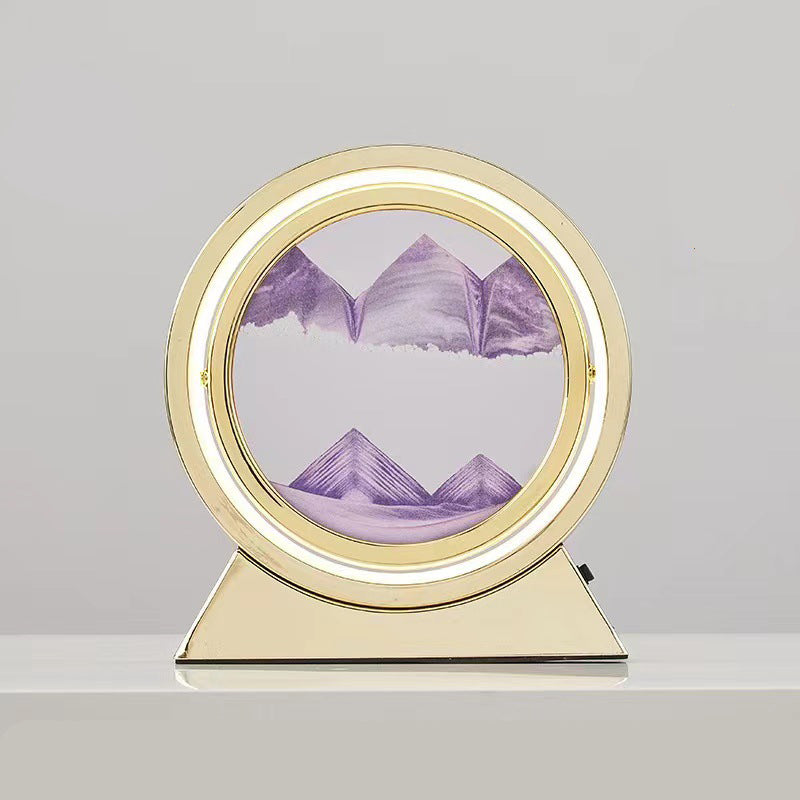 flowing sand hourglass lamp, multi styles/colors
