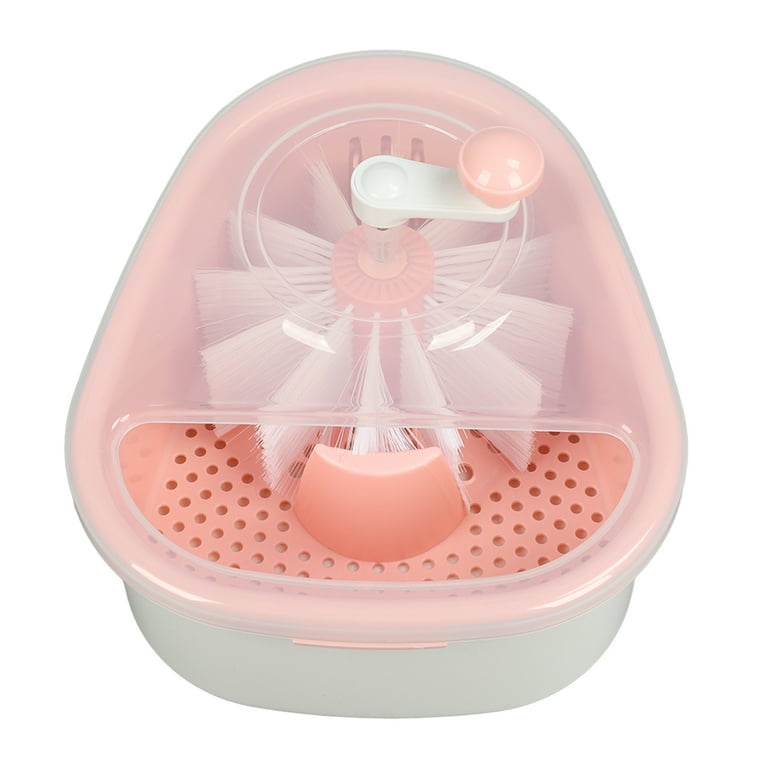 manual salad spinner & fruit washer with drain system